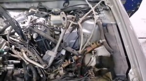 Тойота Королла замена двигателя.