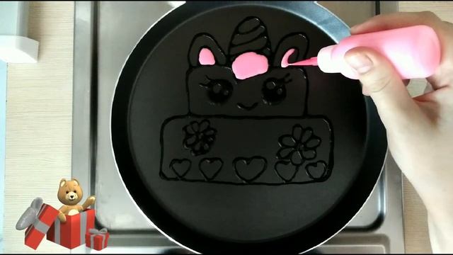 Пеку блинчик сестрёнке на день рождения ❤️.mp4 смотреть онлайн
