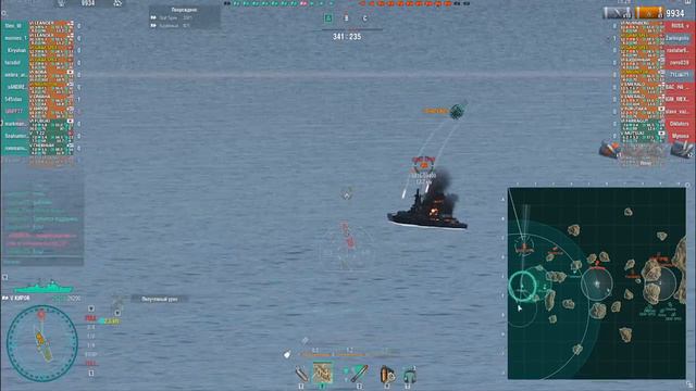 Обзор советского легкого крейсера "Киров" /World of Warships/ смотреть онлайн