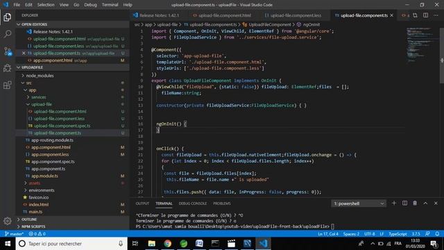 Upload file using angular and spring boot with code source смотреть онлайн