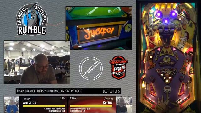 Pintastic Silverball Rumble 2019 - Finals Part 2 смотреть онлайн