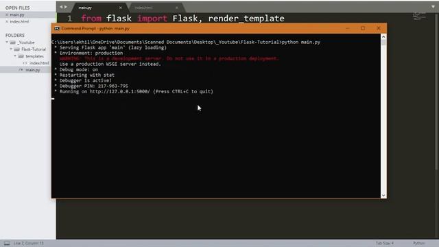 Web Development with flask #2 - Html Templates смотреть онлайн