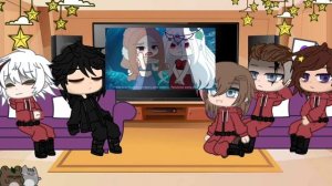 ☆Реакция охранников из "игры в кальмара" на клип "Проклятие русалки"//Gacha club //☆