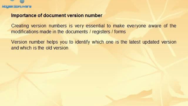 Creating document control number system - ISO, NABH, NABL смотреть онлайн