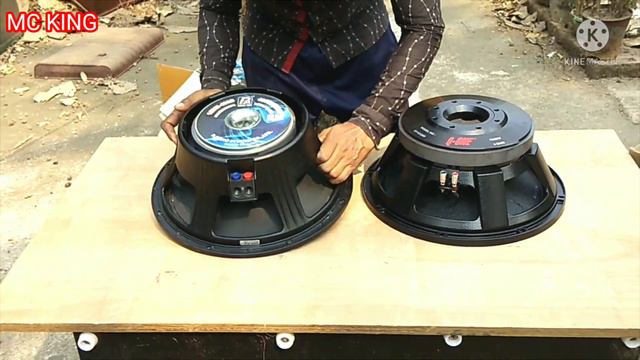 Q-one 1200watt vs P audio 400wat 15inch Speakers Unboxing full details #djspeaker #mcking смотреть онлайн