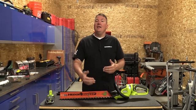 Ryobi 22 Inch 18 Volt Hedge Trimmer P2606 смотреть онлайн