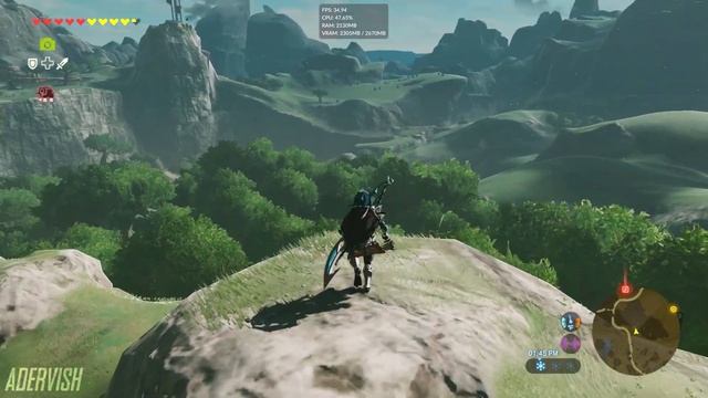 Breath of The Wild | Cemu 1.17.3 | on Ryzen 5 3550h - GTX 1050 3GB (VULKAN) смотреть онлайн
