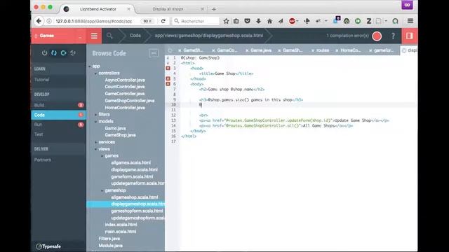 Play Framework смотреть онлайн