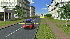 Алгоритм проезда пешеходного перехода