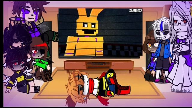 undertale+me, cassidy+??? react to i am the purple guy(especial de halloween) смотреть онлайн
