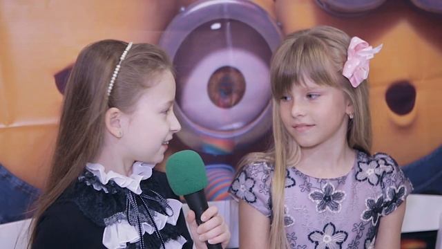 Выездная съемка ребят группы 7-13 лет. День рождения в стиле Миньонов в 