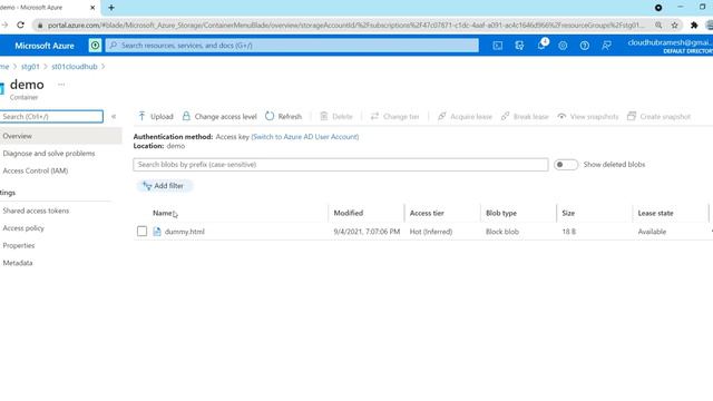 Microsoft Azure #13| how to get the access keys for storage account in azure смотреть онлайн