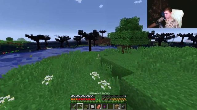 SevTech Ages Minecraft. Кожаная броня, спальник и темный лес смотреть онлайн