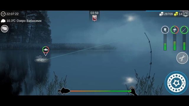 My Fishing World #39 // Озеро Вабакими // Рыба Капля... смотреть онлайн