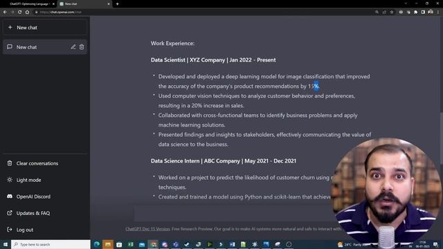 Create Amazing Data Science Resume Using ChatGPT- Try It Out смотреть онлайн