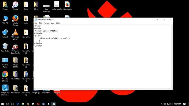 How to make video player using HTML смотреть онлайн