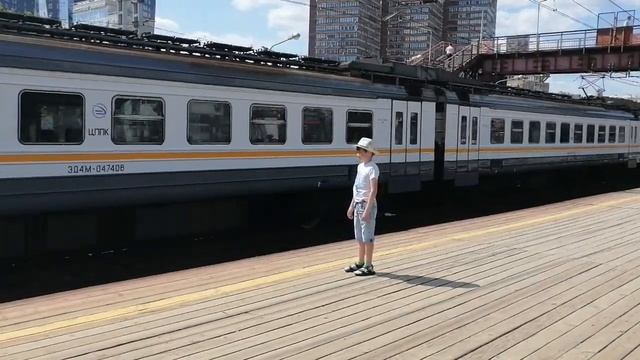 МЦД-1. ст.Тимирязевская.Эд4м смотреть онлайн