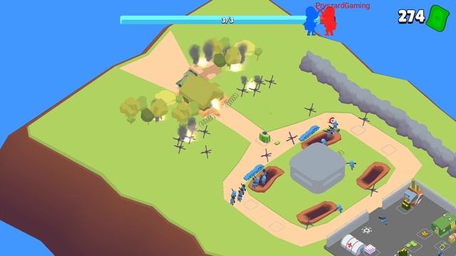 Hold The Line - Gameplay Walkthrough Part 2 Tutorial Army Commander Game (iOS,Android) смотреть онлайн