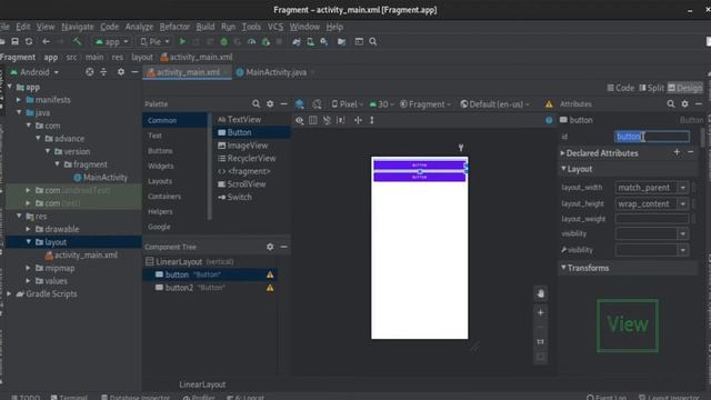 Fragment Part 1 | Advance Version | Android Studio Tutorial for Beginners in Hindi смотреть онлайн