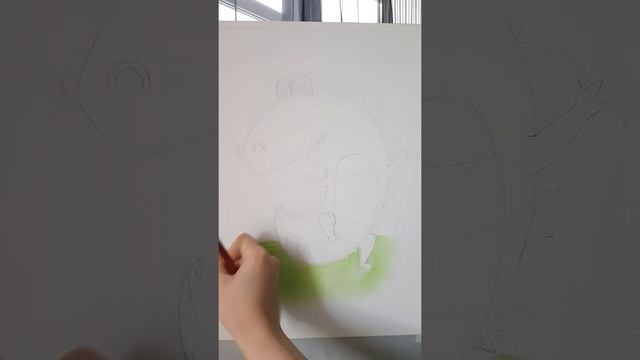 "Крокодил танцует". Мастер-класс по рисованию 1 класс (1 часть) смотреть онлайн