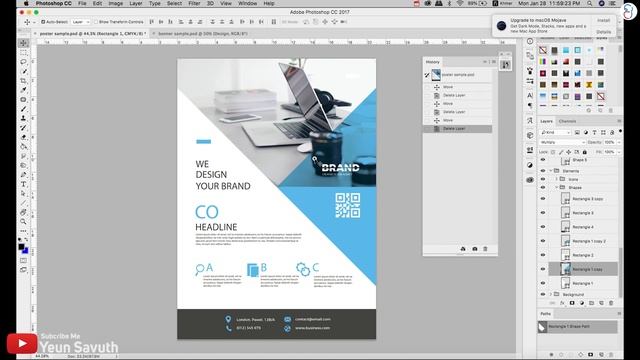 #06-Adobe Photoshop cc for Beginners - History - png file & Jpg file смотреть онлайн