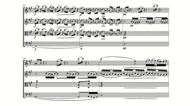 Dvořák: String Quartet No. 1 in A major, Op. 2, B 8 (with Score) смотреть онлайн