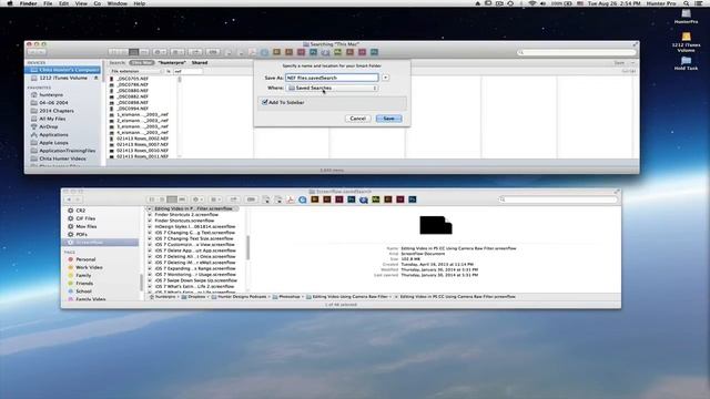 Mac OS X: Finding Content On Your Mac—Saved Searches смотреть онлайн