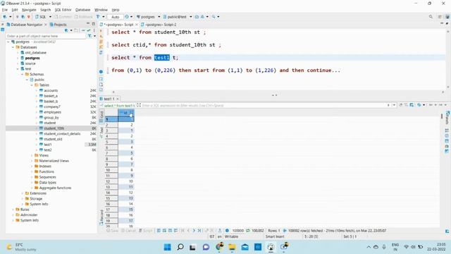 What is Ctid in PostgreSQL? | 2022 | Class - 15 смотреть онлайн