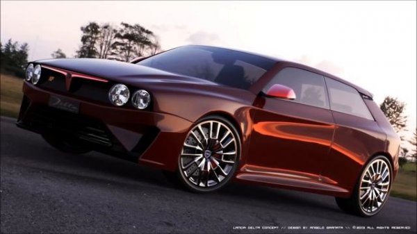 Lancia Delta Integrale New Concept