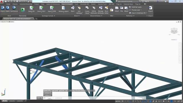 Autodesk Advance Steel and Revit Integration смотреть онлайн