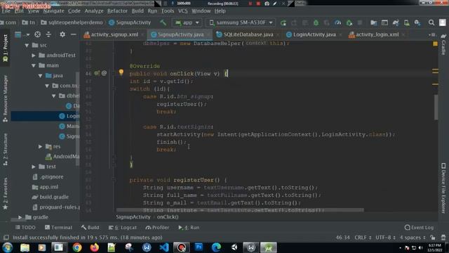 Login and Register Form Using SQLite Database in Android Studio [TAGALOG] Tutorial #10 смотреть онлайн