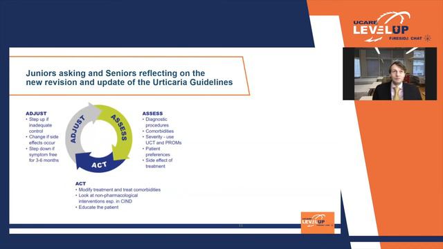 UCARE LevelUp Fireside Chat 2- Reflecting on the new revision and update of the Urticaria Guideline смотреть онлайн