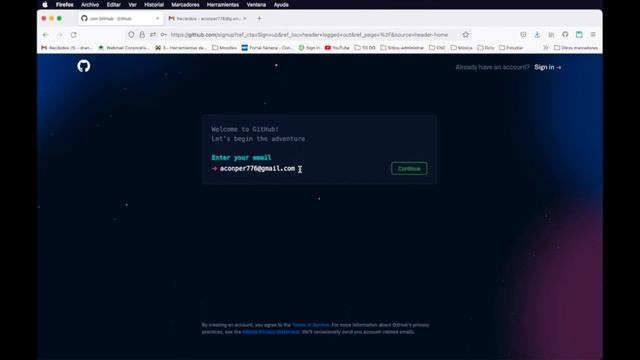 Crear cuenta de GitHub, solucionando error en correo. смотреть онлайн
