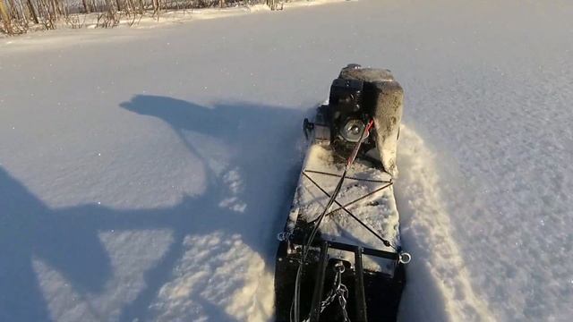Мотобуксировщик Тягун Имандра Корюшка смотреть онлайн