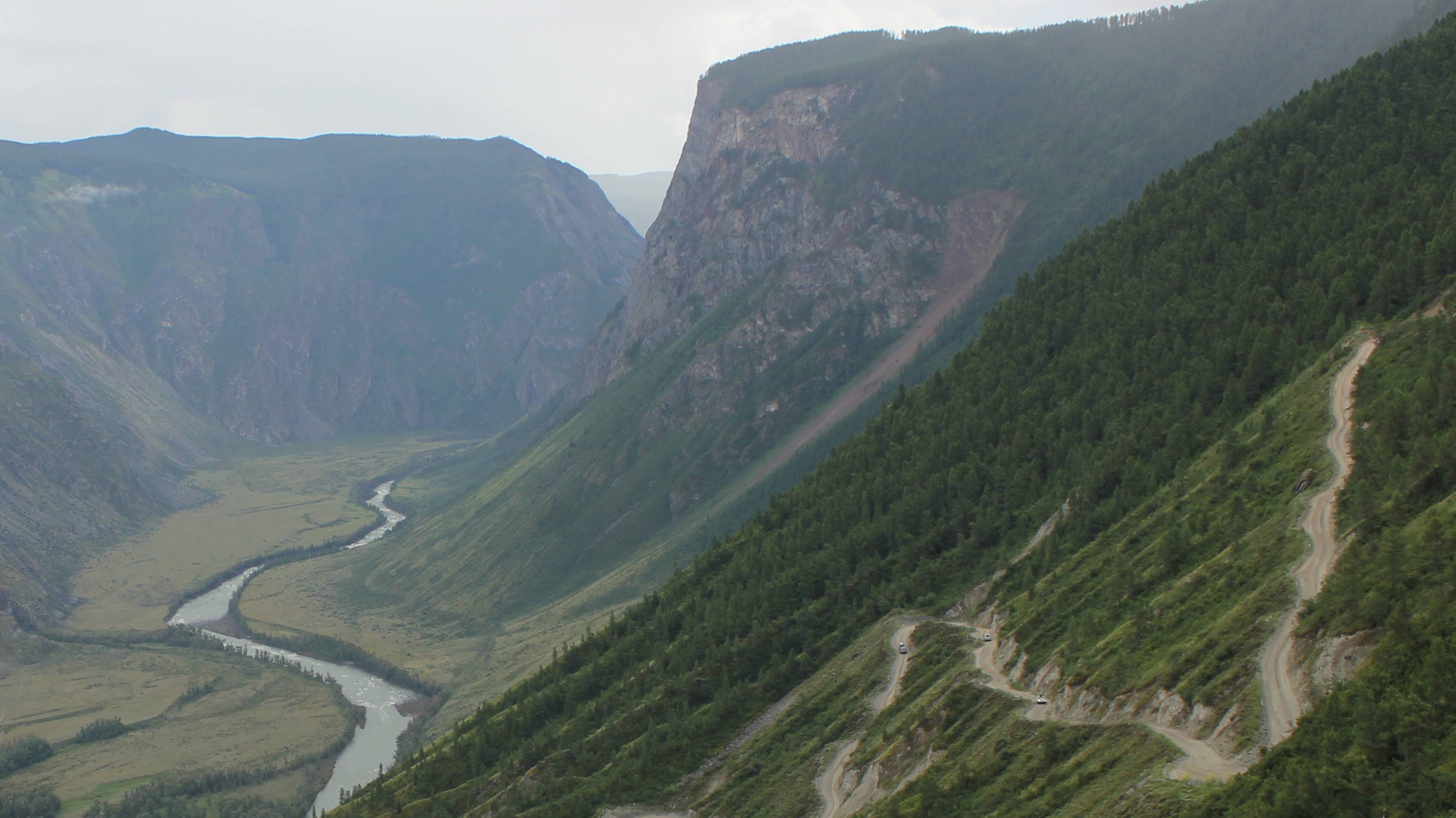 Спуск по Кату Ярык