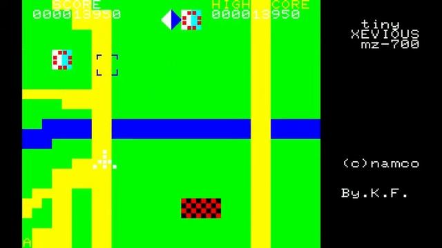 Sharp MZ-700 Game: Xevious (19xx) смотреть онлайн
