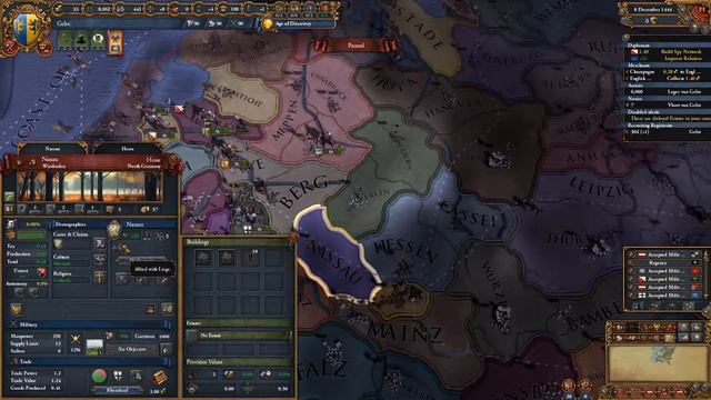 EU4 Gelre Let's Play Gelre Je Maintiendrai #1 "A Grave Mistake" смотреть онлайн