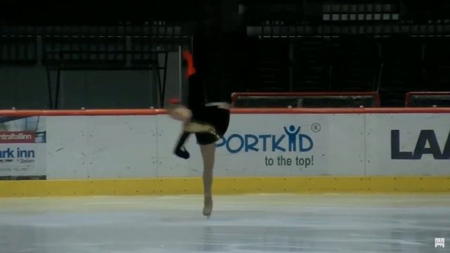 Anna KHNYCHENKOVA UKR SP Tallinn Trophy 2017 смотреть онлайн