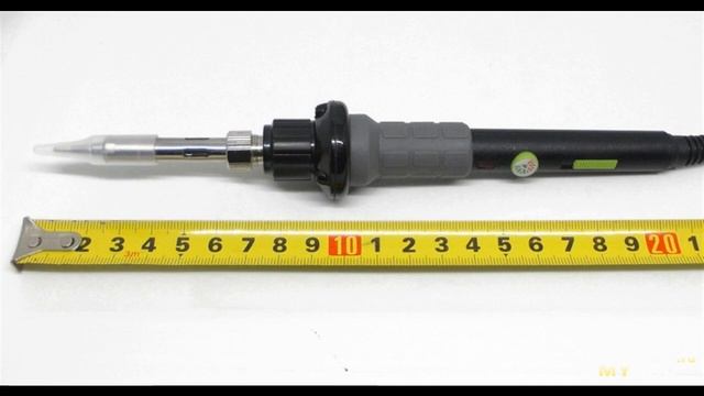 Электрический паяльник с подсветкой и регулятором температуры YIHUA 947 60W | #Обзор смотреть онлайн