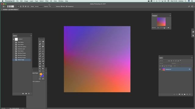 Bas Relief Filter / Basic Gradient Color Effects In Photoshop | How To Tutorial смотреть онлайн