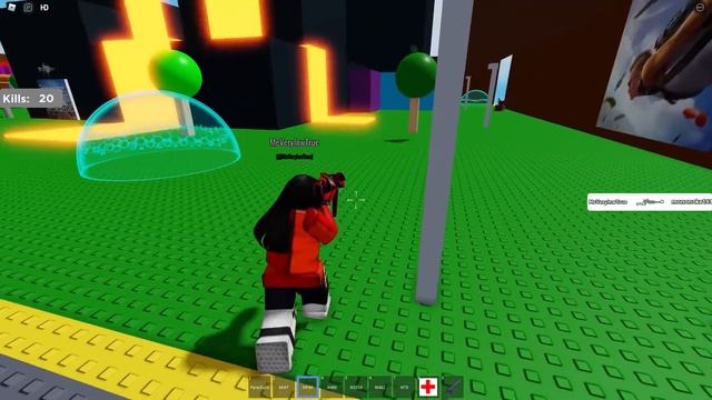 Roblox : Free Fire วัยรุ่นฟรีฟายในโรบล็อค ลากหัวคมๆ โชว์เด็ก !!! смотреть онлайн