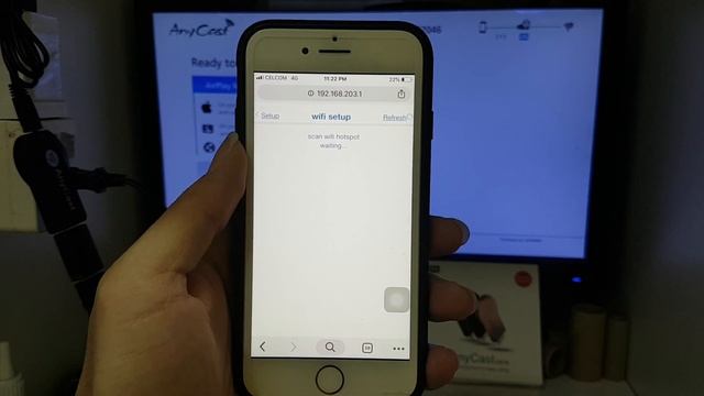 Anycast New | WIFI DISPLAY RECEIVER connect setup with iOS system airplay смотреть онлайн
