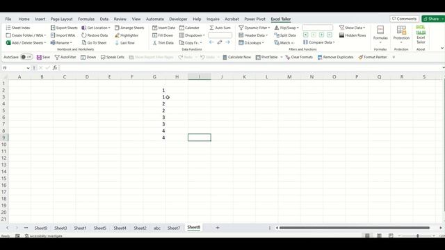 Excel - Tailor Restore Data function - Undo Last Macro Action See description смотреть онлайн