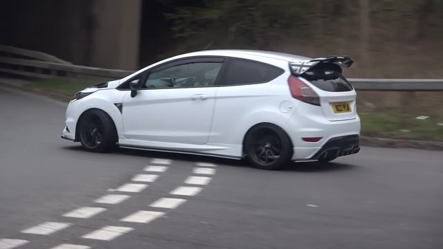 Fast Fords Arriving at a Car Show (Squires Ford Meet April 2023)!!! смотреть онлайн