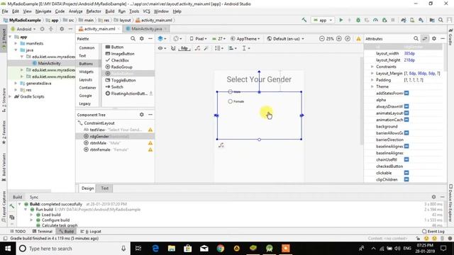 How to create app using radio button in Android | Dr Vipin Classes смотреть онлайн