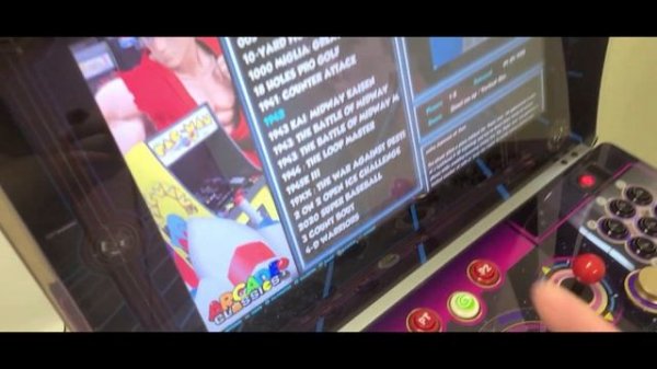 Arcade Legends Ultimate Mod LCD Digital Marquee RPI and CoinOps