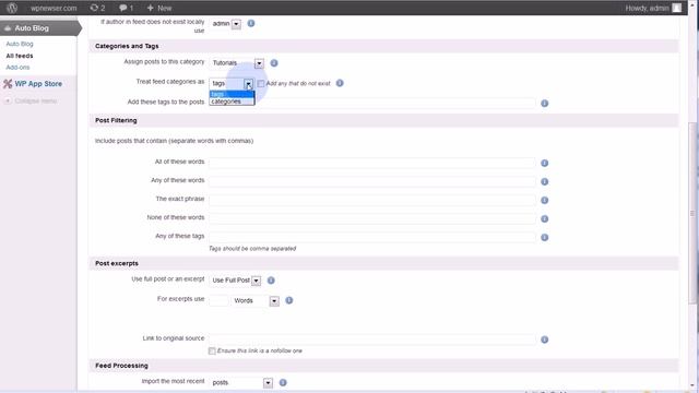 Autoblog WordPress Plugin смотреть онлайн