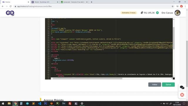 Trabalhando com Modal Jquery e Bootstrap смотреть онлайн