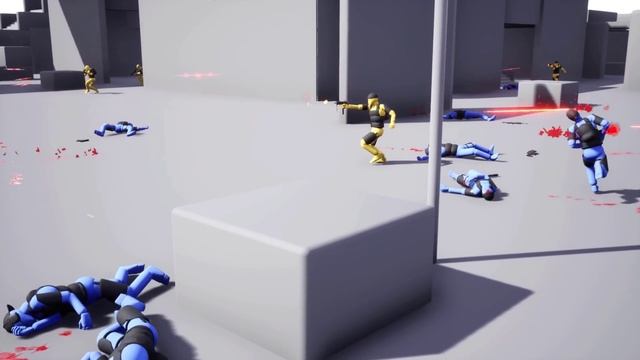 Epic AI Battles with Active Ragdoll Physics in MANTA'S WARBOX смотреть онлайн