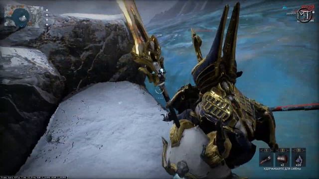 Warframe #131 | Долина сфер: зимняя рыбалка - идем на Тромазона смотреть онлайн